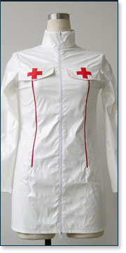 PVC Nurse Costume AH106